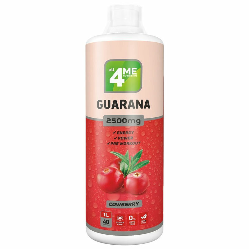 4Me Nutrition GUARANA CONCENTRATE 2500, 1000 мл (Вишня)