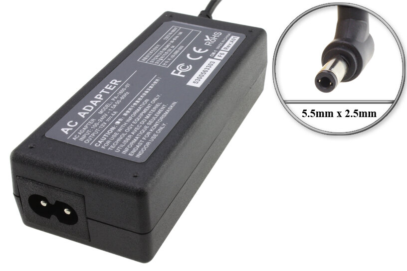 Адаптер (блок) питания 12V, 4A, 48W, 5.5mm x 2.5mm (AD-LD1524, PSB-3U, PSB-7U), для различных устройств