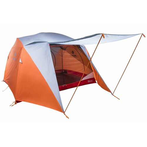 фото Палатка кемпинговая 6-местная marmot limestone 6p, цвет orange spice/arona