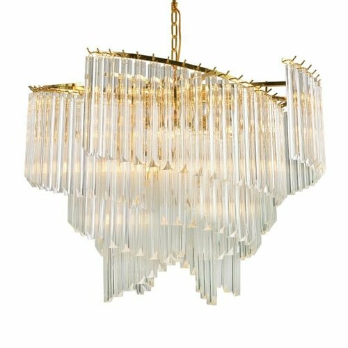 Подвесная люстра Modern каскадная в современном стиле 80 см 640 Вт