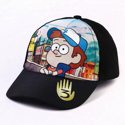 фото Шапка disney, размер onesize, черный, мультиколор