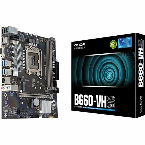 Материнская плата ONDA B660-VH-B LGA1700 64GB 1000000₽