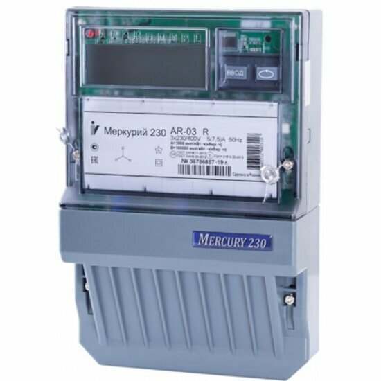 фото Электросчетчик инкотекс Меркурий 230 AR-02 R 3*230/400В