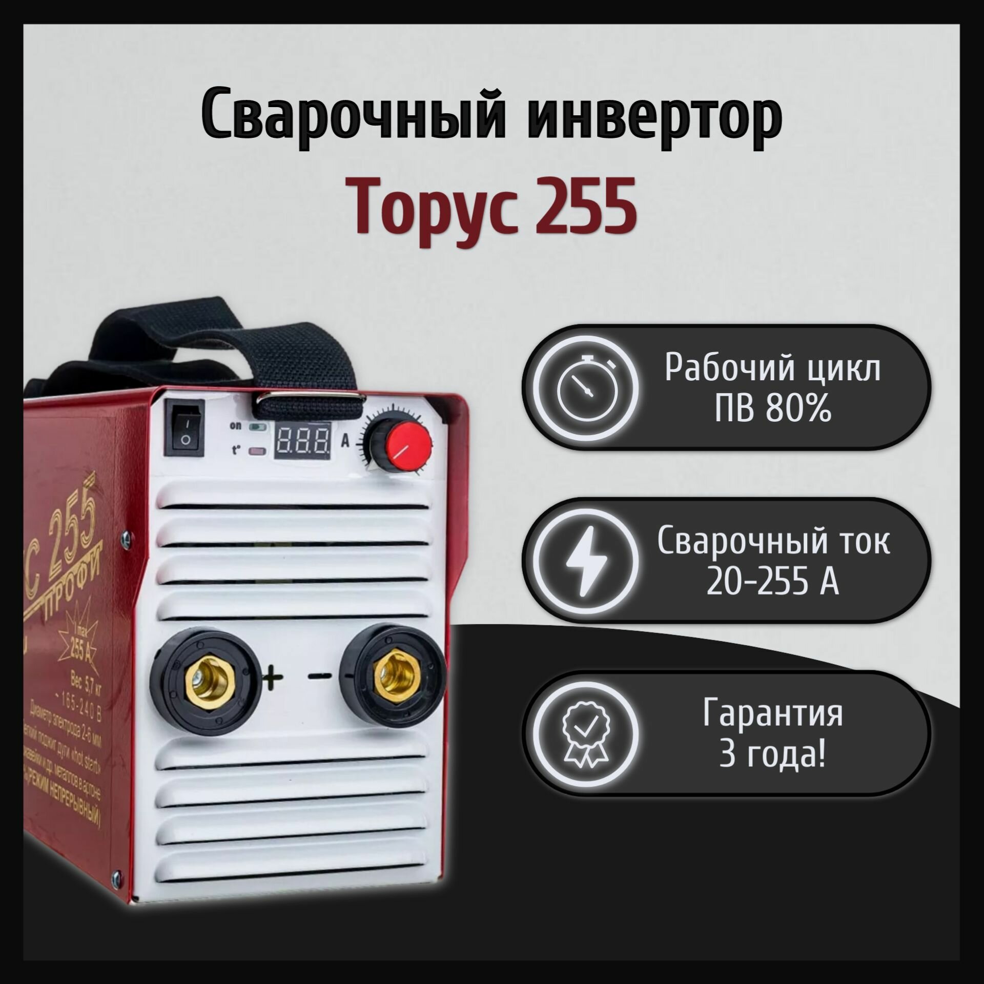 Сварочный аппарат инверторный торус 255