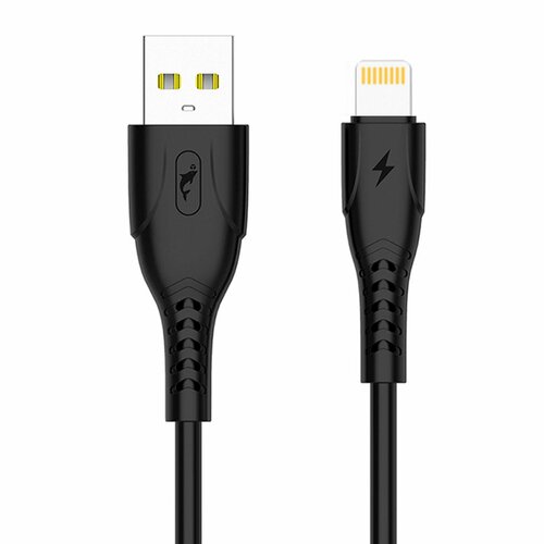 Дата-кабель USB универсальный Lightning SKYDOLPHIN S08L (черный) кабель usb apple lightning skydolphin s08l черный 1 шт