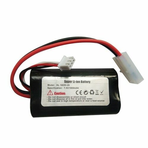 Аккумулятор Heng Long Li-Po 7.4V 1800 mAh - HL-18650-2S heng long 1 16 rc большой пластиковый 340 градусов вращающаяся шестерня