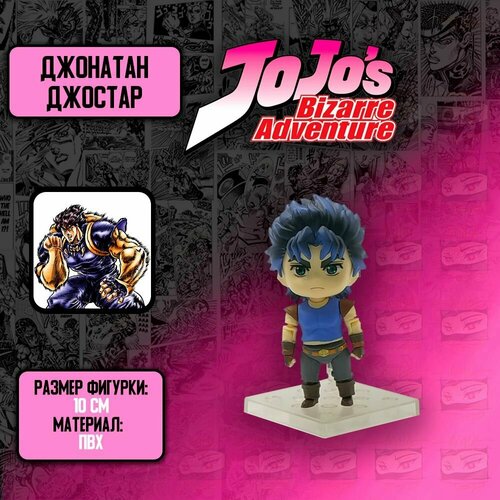 Детализированная коллекционная аниме фигурка из Джо Джо Jo Jo - Джонатан ДжостарJonathan Joestar 2030₽