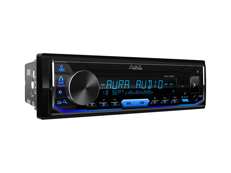 AURA AMH-78DSP Магнитоа автомобиьная 1DIN AURA