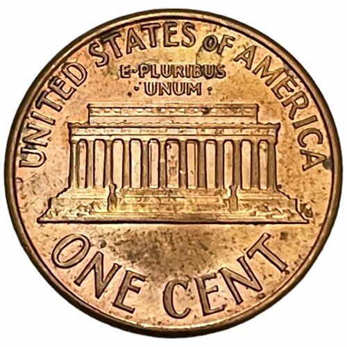США 1 цент 1989 г. (Memorial Cent, Линкольн) сша 1 цент 1989 г memorial cent линкольн лот 2