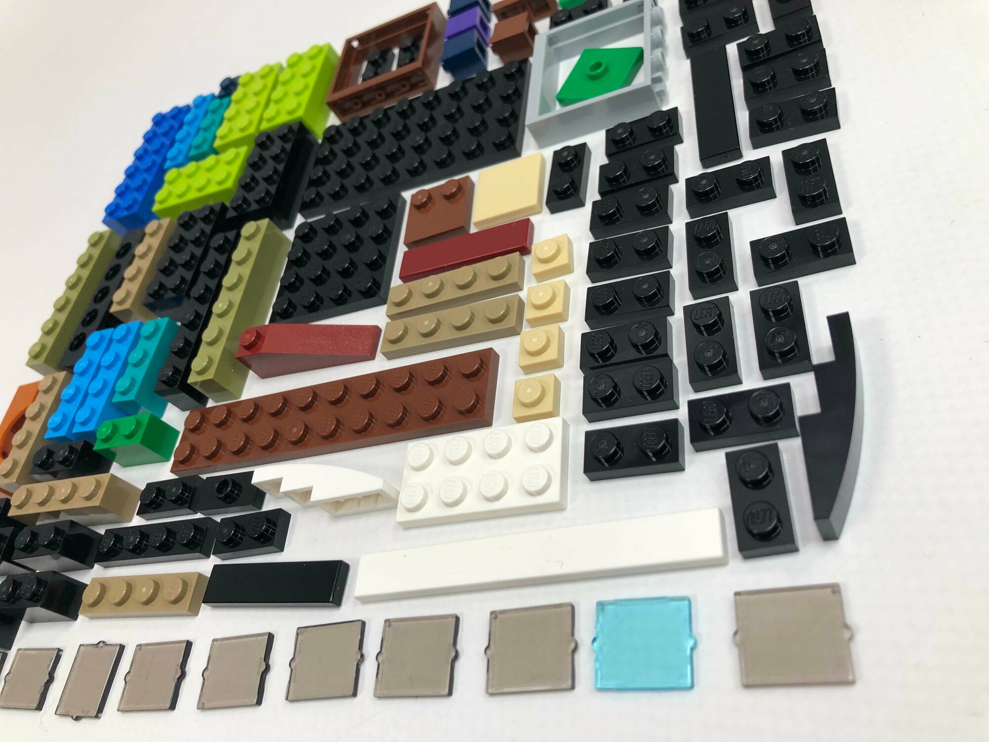Набор новых деталей лего lego 101 шт. — фото 3