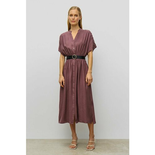 фото Платье baon, размер 52, коричневый