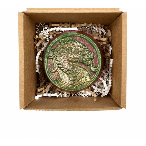 Подарок с символом Нового года 2024 Китайский дракон 130 гр