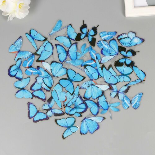 Наклейки декоративные Бабочки набор 40 шт