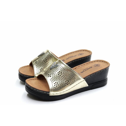 Сабо Sandy, размер 36, золотой