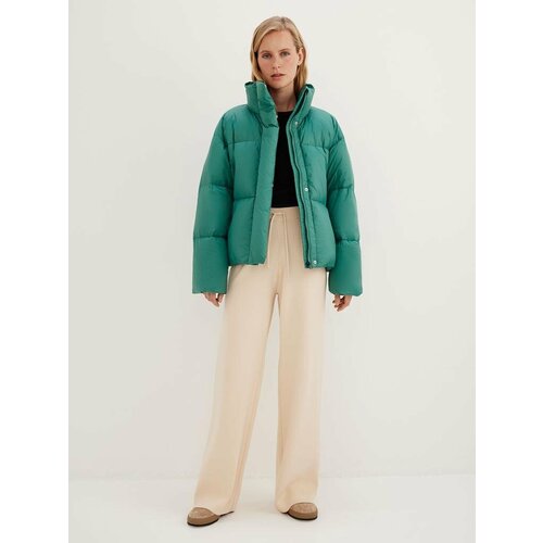 фото Пуховик chaika, размер l, зеленый