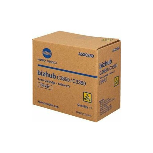 IC Тонер Konica-Minolta bizhub C3350/C3850 желтый TNP-48Y