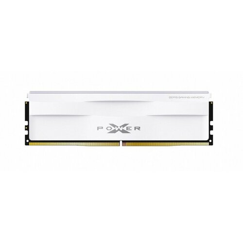 Модуль памяти Silicon Power 16GB 5600МГц XPOWER Zenith DDR5 CL40 DIMM 2Gx8 SR White 842200₽