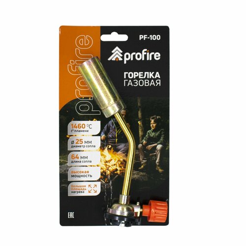 фото Горелка газовая цанговая pf-100, profire