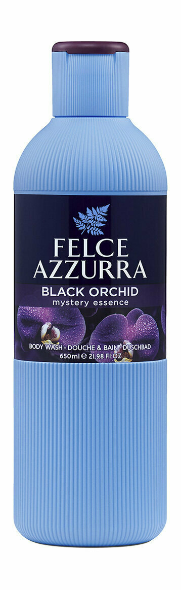 Парфюмированный гель для ванны и душа с ароматом черной орхидеи Felce Azzurra Black Orchid Mystery Essence Perfumed Body Wash