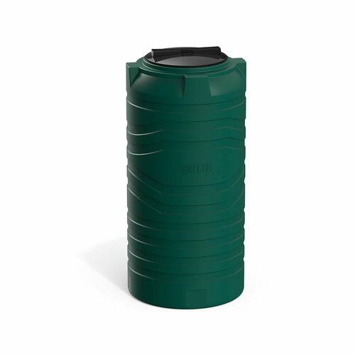 Емкость 200 литров Polimer Group N200 для воды , топлива, цвет зеленый
