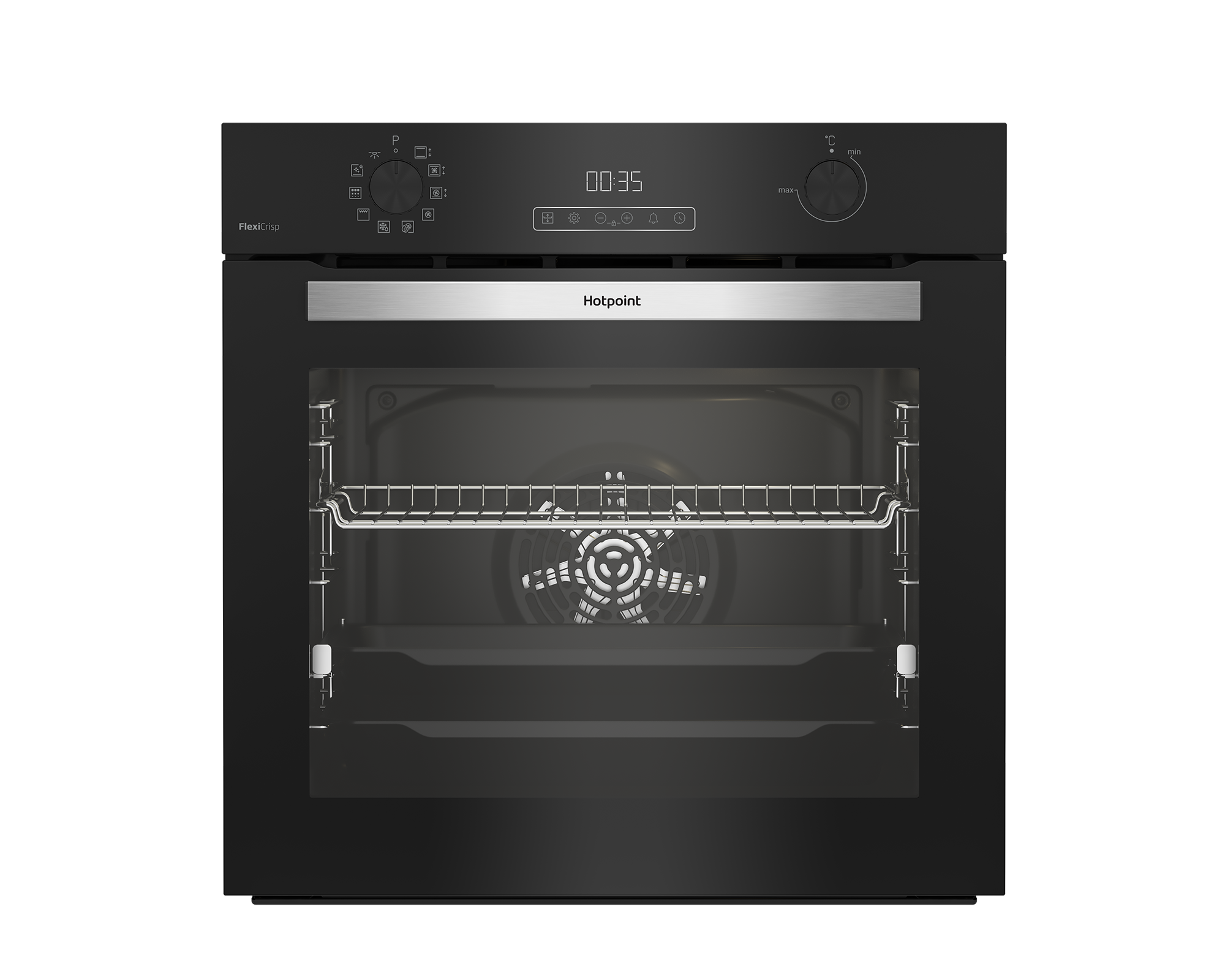 Встраиваемый электрический духовой шкаф Hotpoint FE8 1231 SMP BLG, черный - фотография № 2