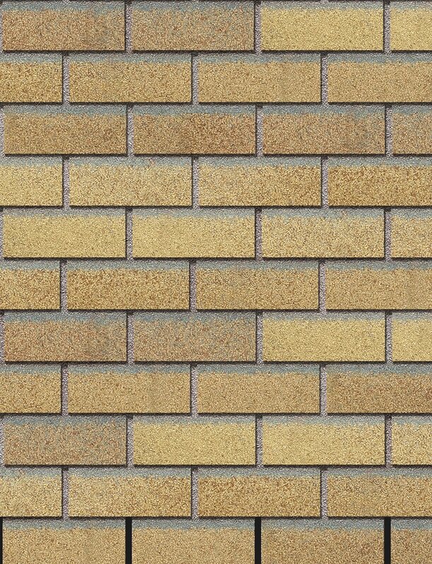 Фасадная плитка Docke PREMIUM Brick из ПВХ, (длина 1,0 м), Янтарный