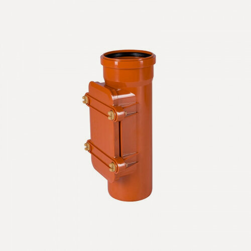 Изображение товара Ревизия Ostendorf KGRE (НПВХ), Дн 110 б/нап с прямоугольной крышкой, 220600