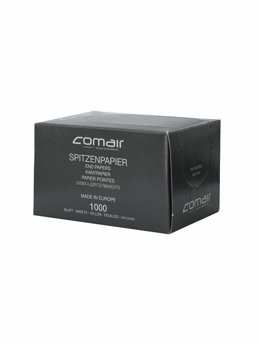 COMAIR Бумага для химической завивки волос 74х50мм, 1000 листов.