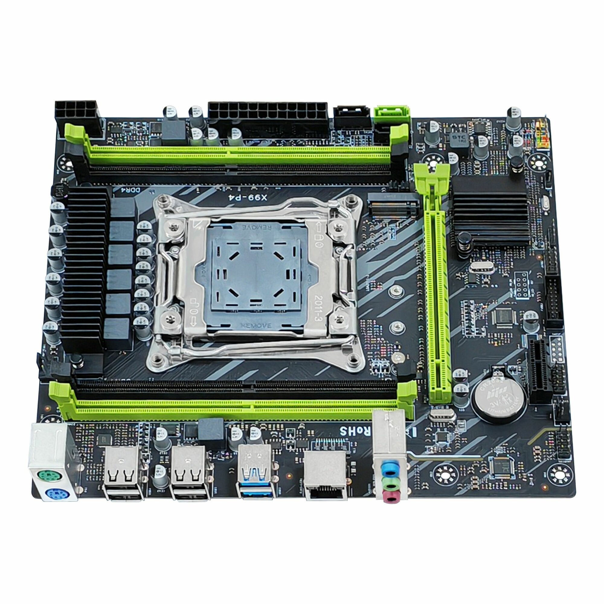 X99+XEON E5 2680v4 Материнская плата комплект+DDR4 2x8GB 2133 ECC — фото 1