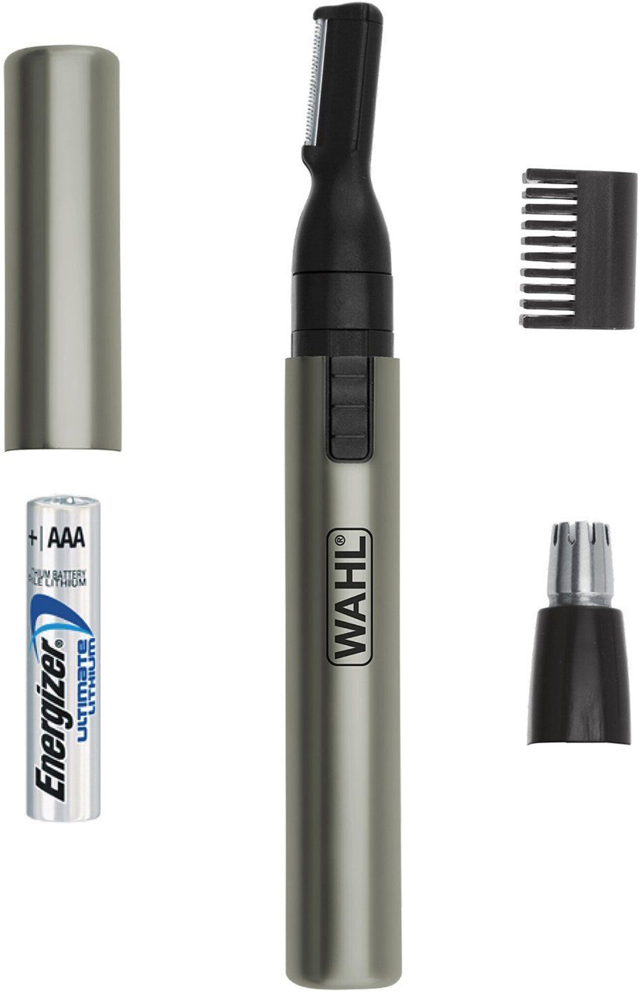 Триммер Wahl Micro Lithium 5640-1016, нержавеющая сталь, влагозащитный