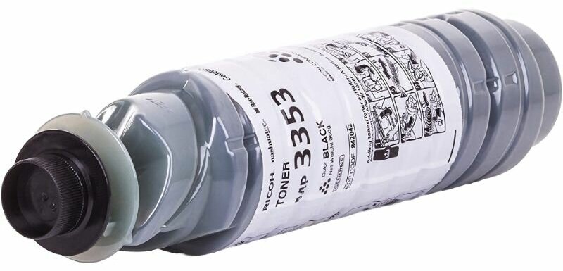 Тонер-картридж Ricoh MP 3353 для Ricoh Aficio 1022 1027 1032 2022 2027 2032 3025 3030 черный 842042 - фото №5