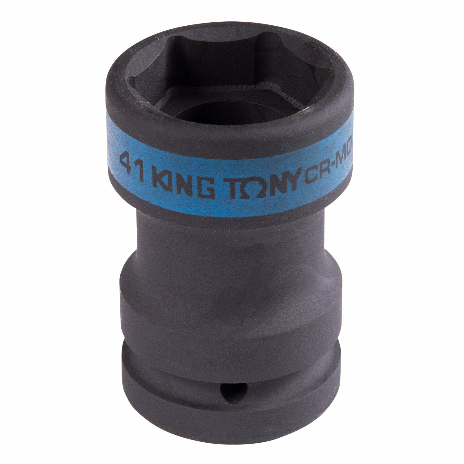 KING TONY Головка торцевая ударная 1", Square 19 мм х Hex 41 мм, футорочная 85451941M