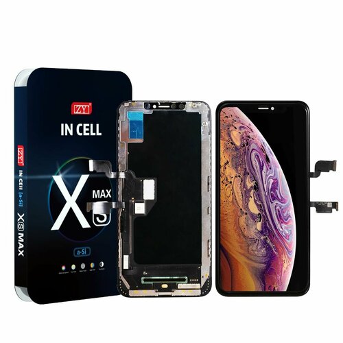 Дисплей ZY, для iPhone XS Max ZY In-Cell, черный