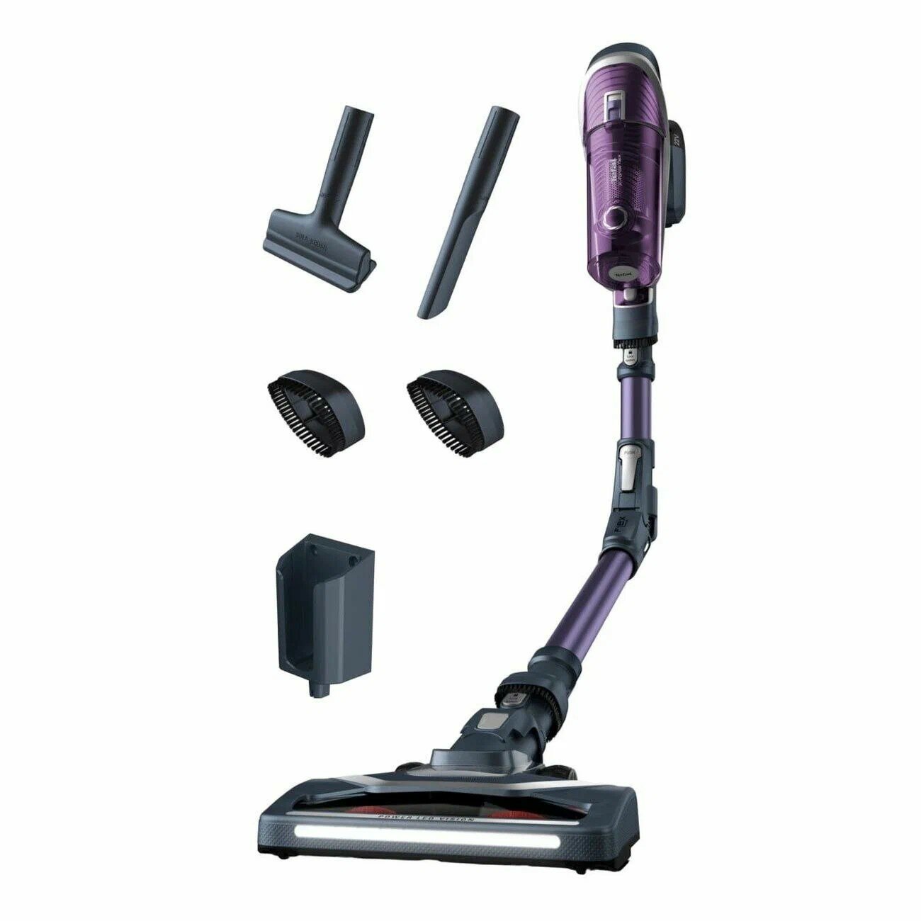 Пылесос ручной (handstick) Tefal X-Force Flex 8.60 Allergy TY9639WO, серый/фиолетовый