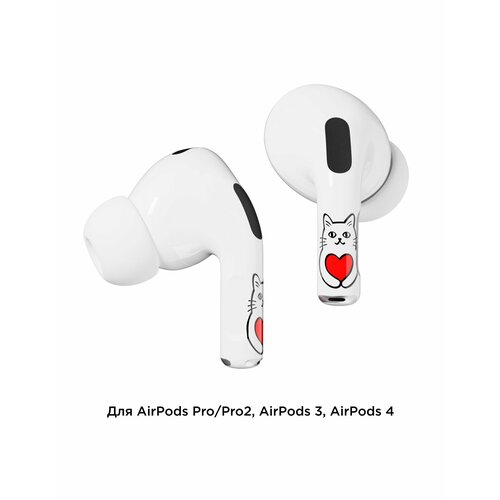 Наклейки для AirPods 3 Easy Art VLP cats heart 507₽