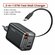 Зарядное устройство Toocki GaN USB C 67 Вт с выдвижным кабелем ти...