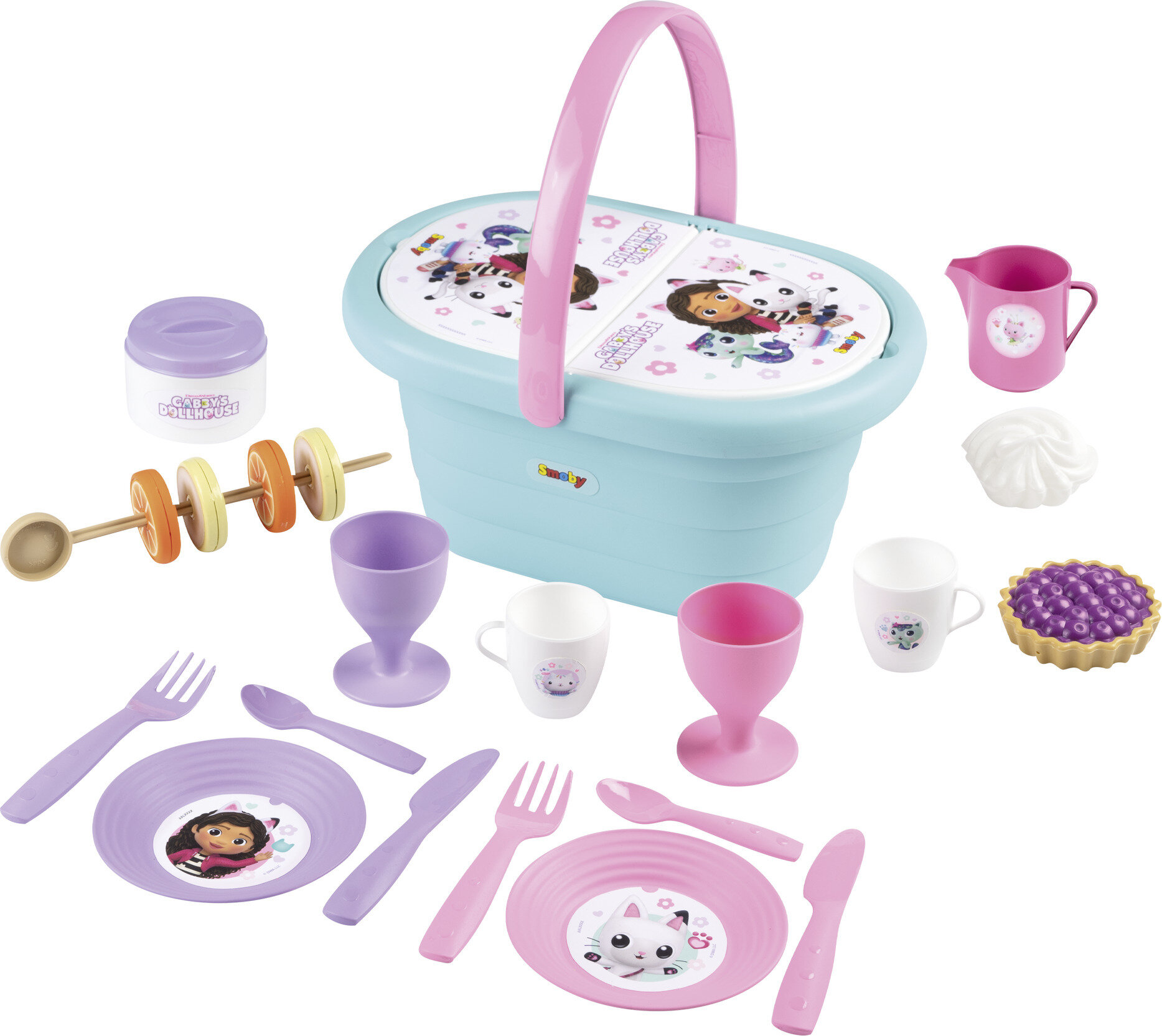 Игровой набор Smoby "Gabby's Dollhouse", для девочек, 21 предмет