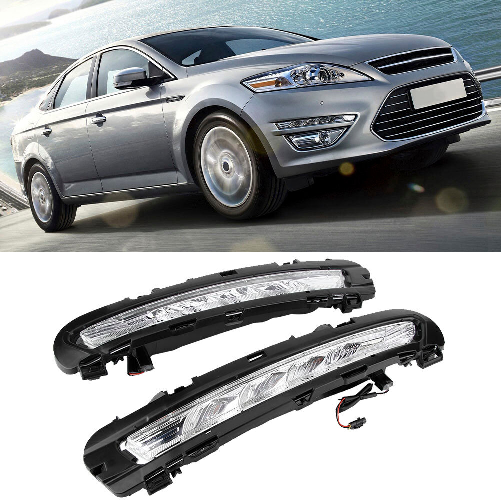 Дневные ходовые огни для Ford Mondeo, 50.000 ч, белые, АБС, LED — фото 1