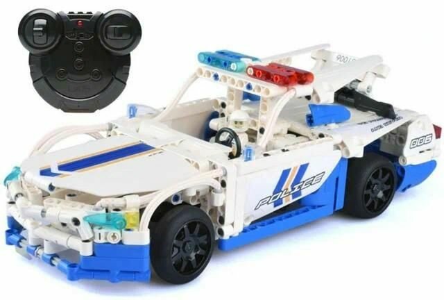 Конструктор радиоуправляемый Double Egle "Полицейская машина", 430 деталей, я коробке