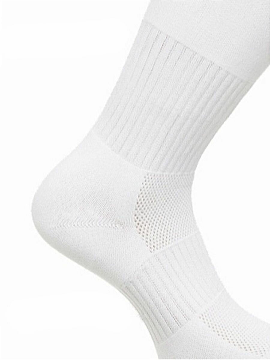 Гетры футбольные POV TRIC Футбол, размер 39-42, белый — фото 1