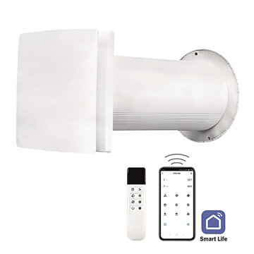 Рекуператор Vents 100 WiFi приточно-вытяжная установка 4 в 1 с рекуперацией тепла