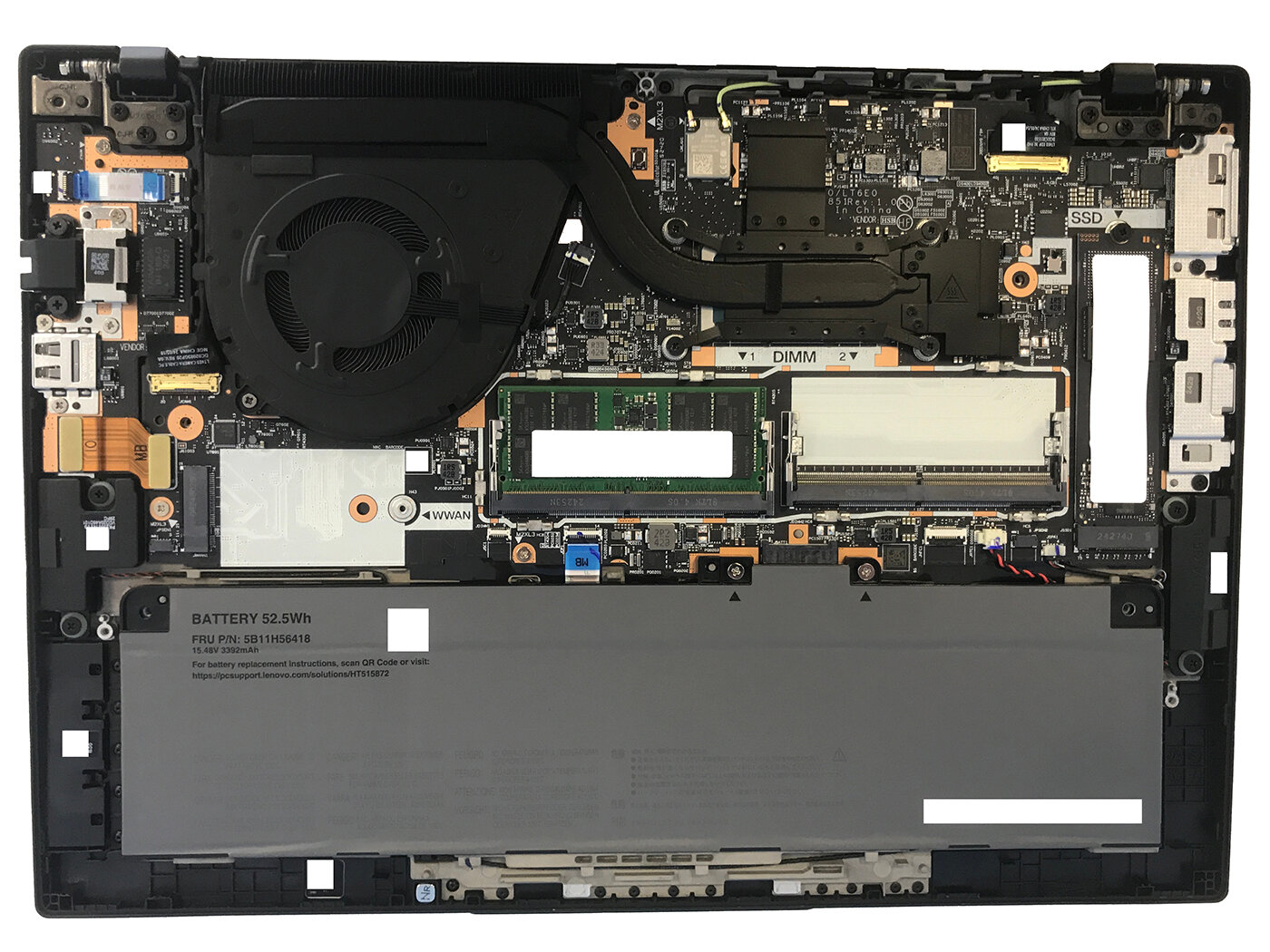 Ноутбук Lenovo ThinkPad T14 Gen 5 21MMS57G00 (14", Core Ultra 5 125U/ 16 ГБ/ SSD 512 ГБ/ Graphics) Черный - фото №7