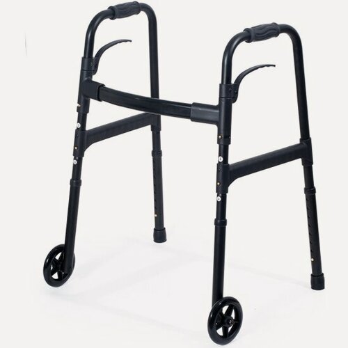 Изображение товара Опоры-ходунки Barry Ltd BARRY 10180-W на 2-х колесах складные, черный