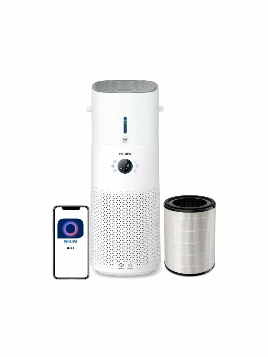 Климатический комплекс Philips AC3737, 2 в 1, очистка и увлажнение воздуха