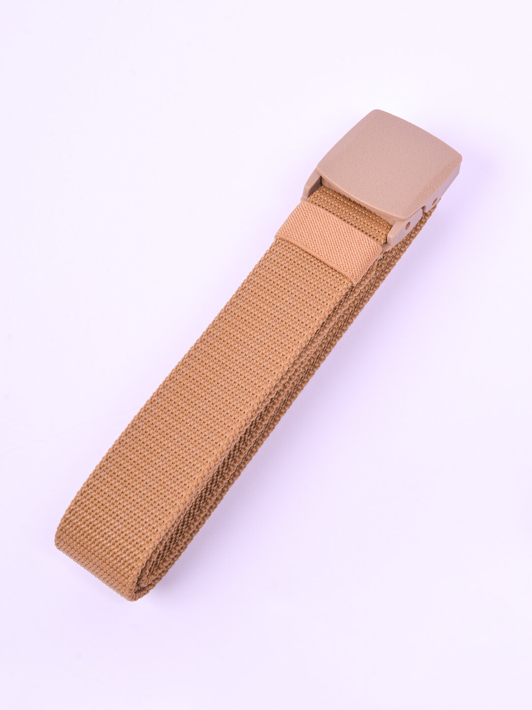 Ремень  для мужчин, размер 119, коралловый, бежевый — фото 1