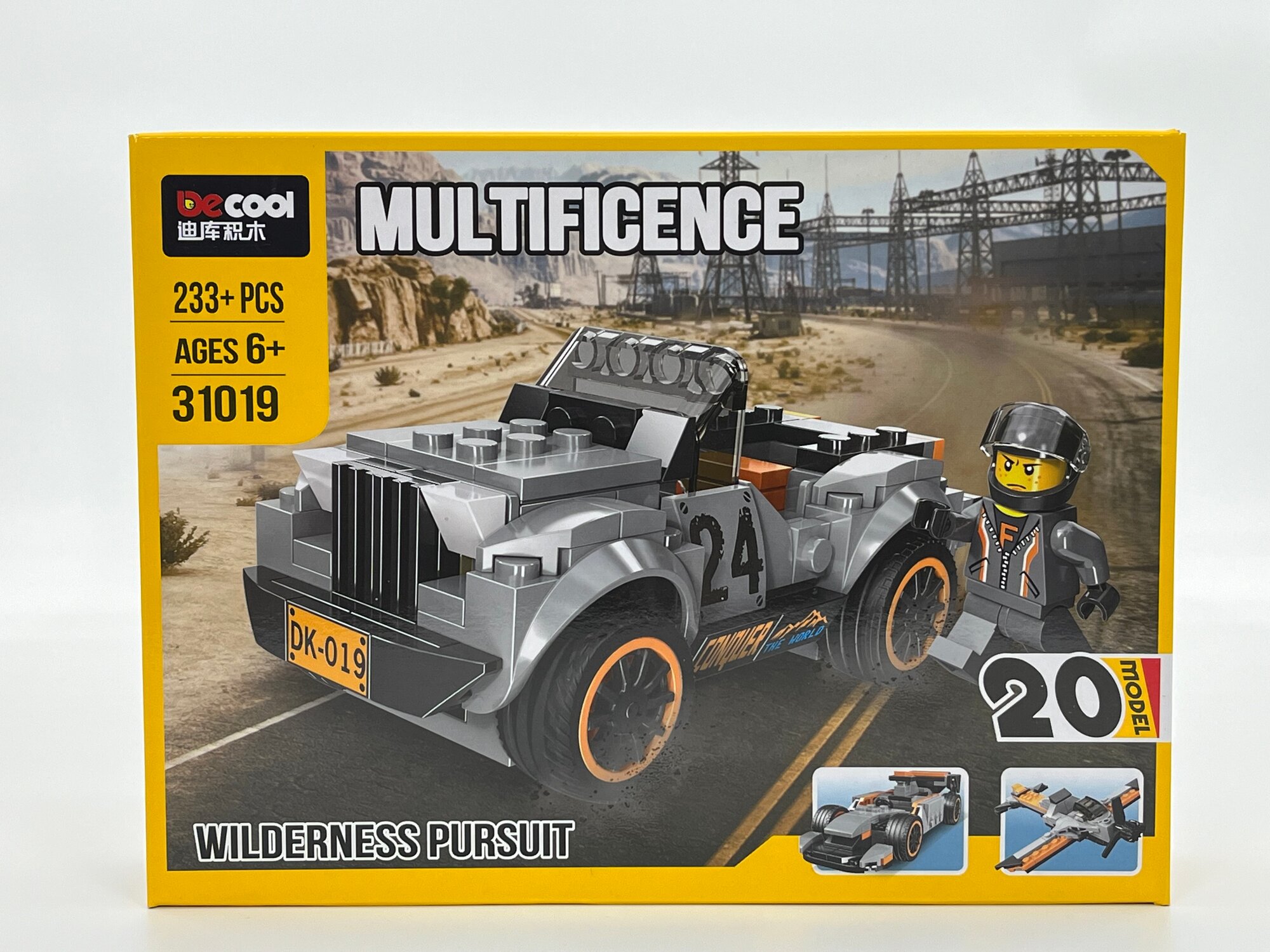 Конструктор Be Cool "Wilderness Pursuit", 233 элемента, от 6 лет, пластик — фото 1