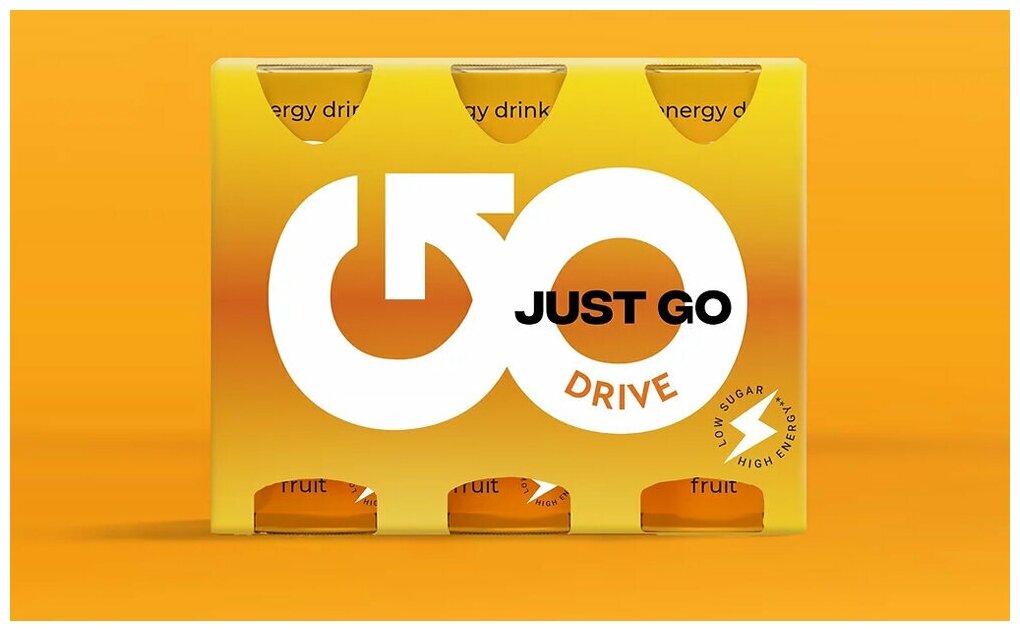 Энергетический безалкогольный напиток Just Go Drive Mango Energy Drink ("Просто иди" со вкусом манго), жестяная банка (Ж.Б.) 0,33 литра - 12 шт - фотография № 5