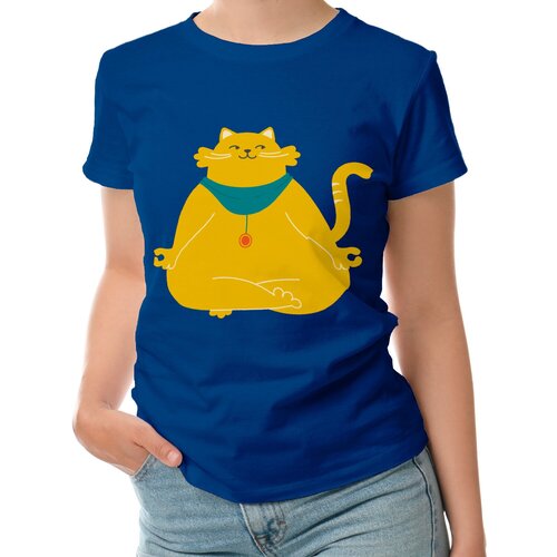 фото Футболка roly, размер l, синий