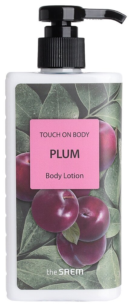 Лосьон для тела сливовый The SAEM Touch On Body Plum Body Lotion (300 мл)