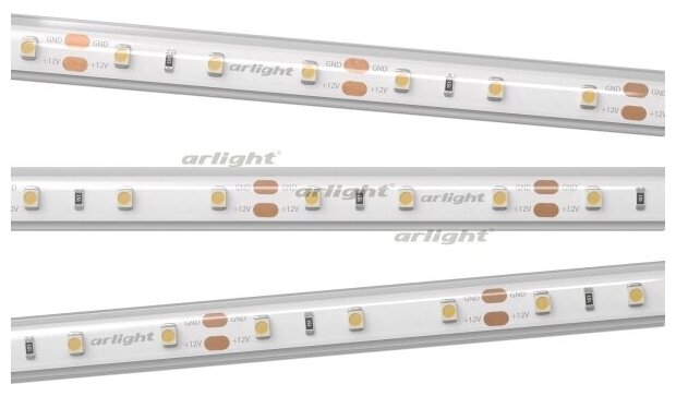 RTW 2 Warm3000 021101 Светодиодная лента 12В (3528, IP67, 300 LED, LUX, 5 м) Arlight - фото №4